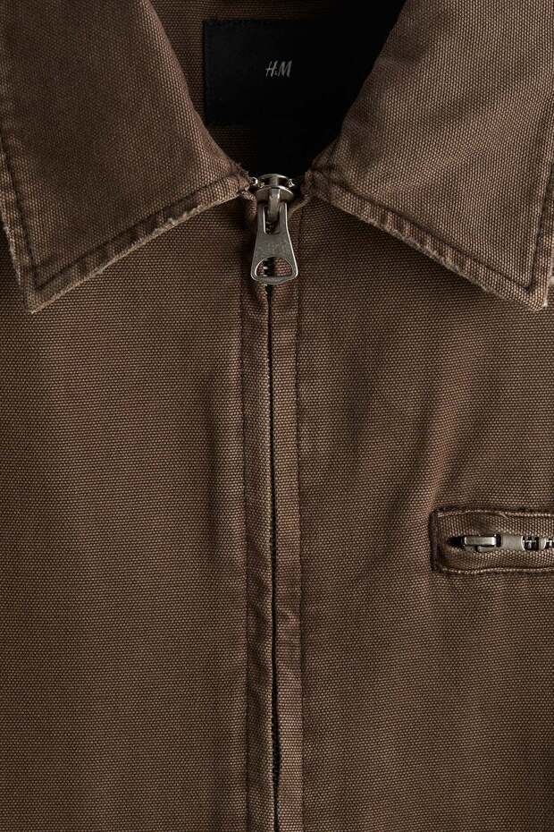 Regular Fit Canvas jacket - 5