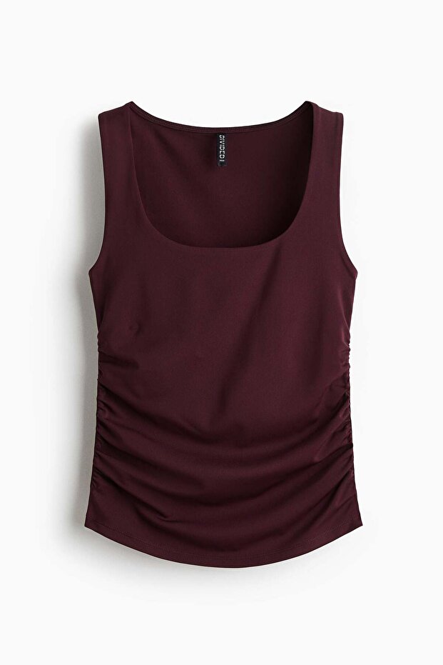 Ruched vest top