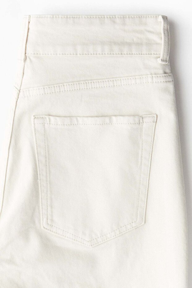 بنطال جينز واسع الساق - 6