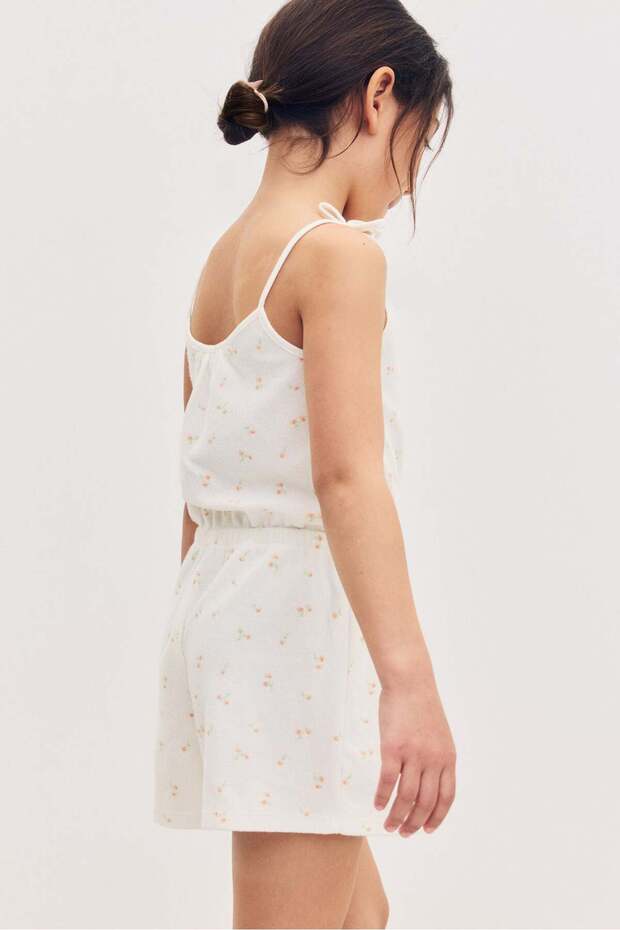 Patterned terry jumpsuit - 2