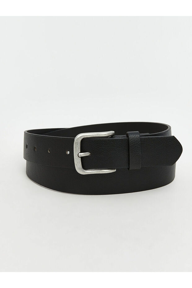 Vizyon New Season Leather Look Men's Belt