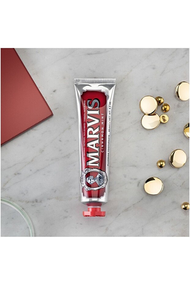 Diş Macunu 85 ml Tam Koruma Tarçın ve Nane Aromalı İtalya Üretimi Özel Formül - 6