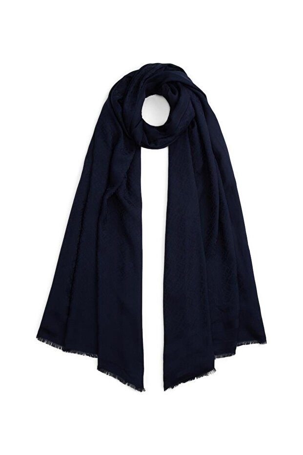 TH MONOGRAM SCARF - 1