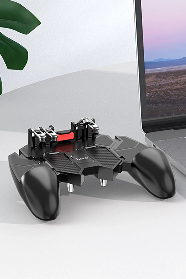 Gm7 Eagle 6 Finger Control Mobile Game Handle - Black - 4
