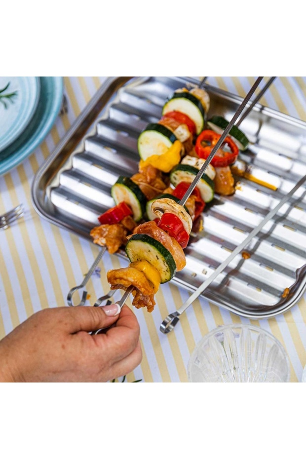 KINGHOFF KH-1914 SKEWERS 36cm FOR GRILLING SKEWERS - 6