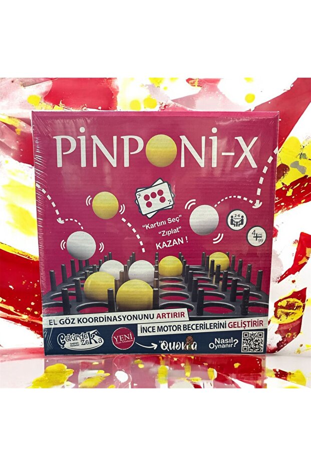 Hand-Eye Coordination Enhancing Box Game Set Pinponix1 - 1