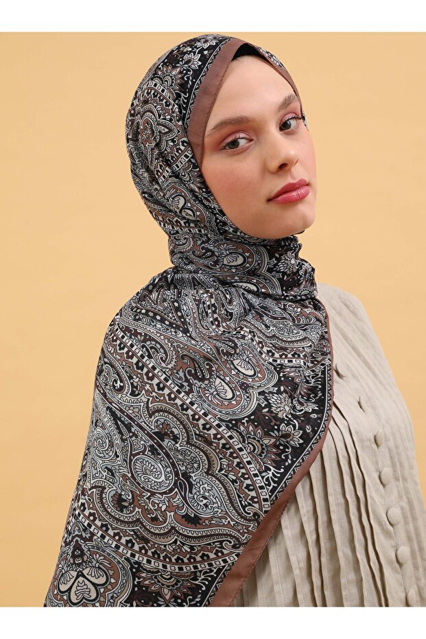 شال ناعم بنمط عرقي - متعدد الألوان - V16 - - 3