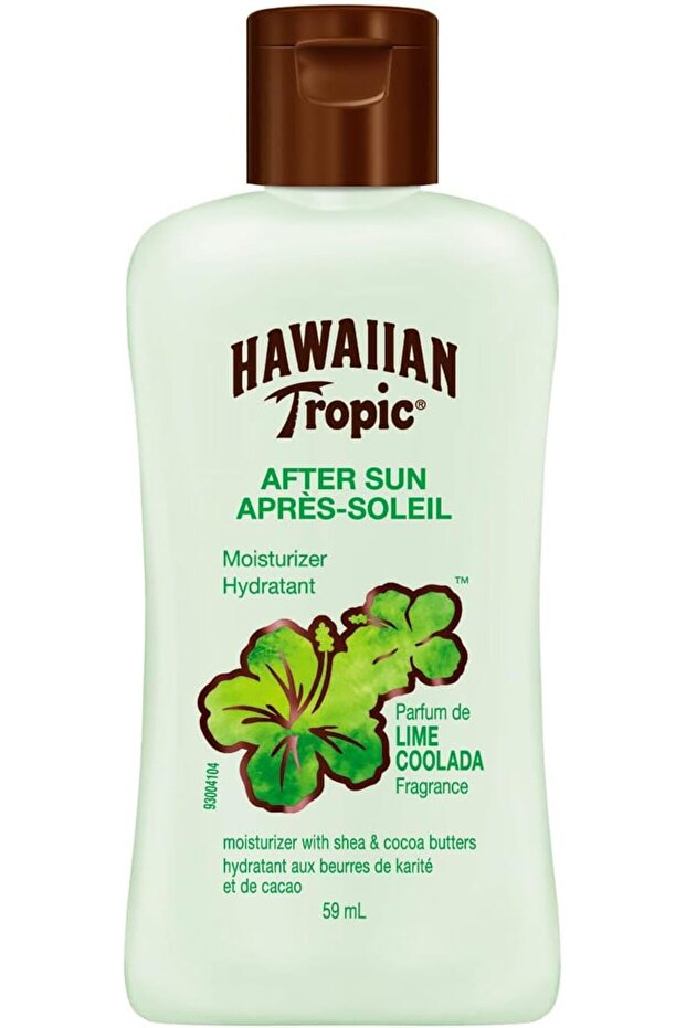 Lime Coolada After Sun Moisturizing Lotion with Shea & Cocoa Butter, Reef Friendly,