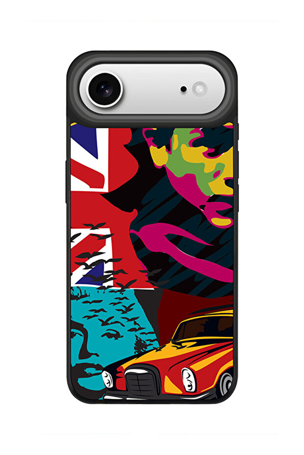 iPhone Air Case, [Compatible with MagSafe] Slim Magnetic cover Phone Case iPhone Air -Retro Spy