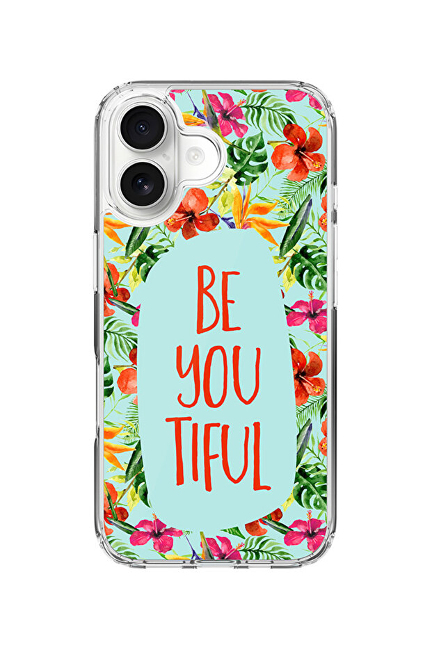 Classic Clear MagSafe Case for iPhone 17 , Hybrid Soft Transparent Cover - Be You Tiful