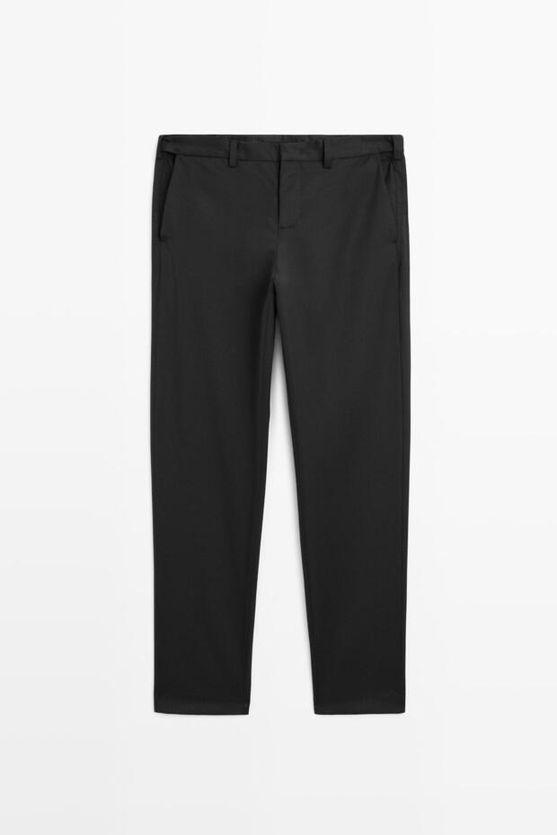 Yün karışımlı pantolon - 1