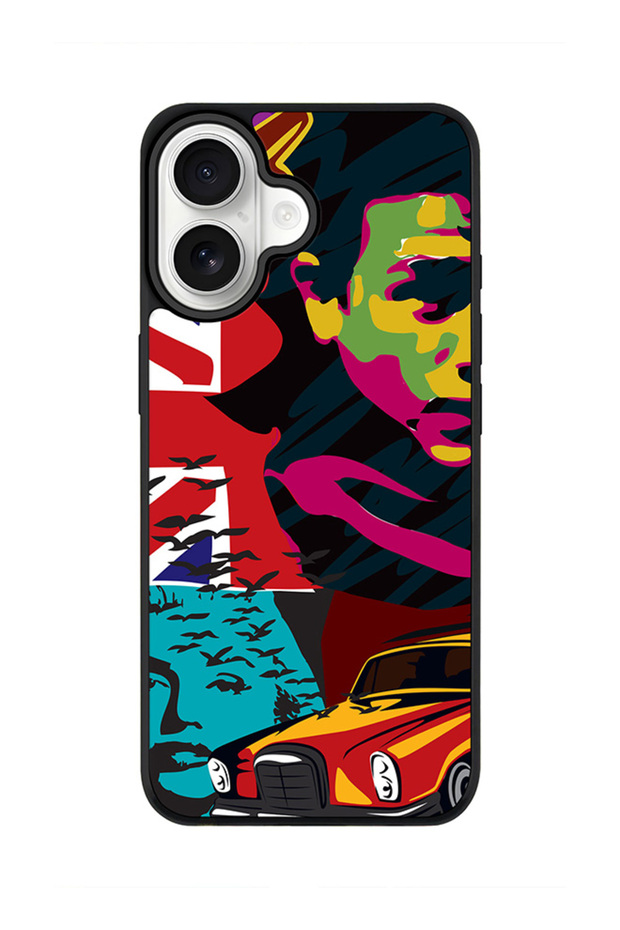 iPhone 17 Case, [Compatible with MagSafe] Slim Magnetic cover Phone Case iPhone 17 -Retro Spy