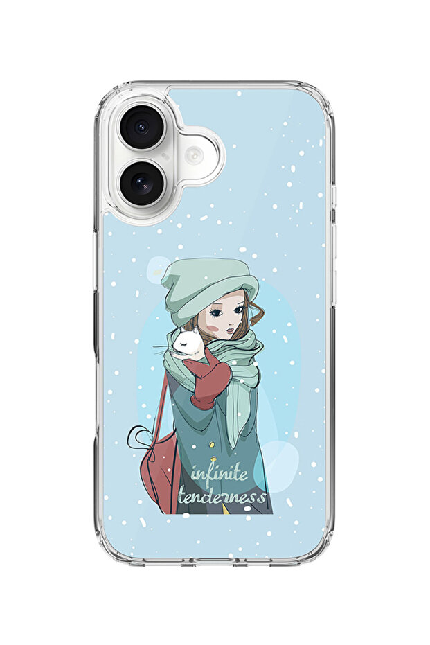 Classic Clear MagSafe Case for iPhone 17 , Hybrid Soft Transparent Cover - Infinite Tenderness