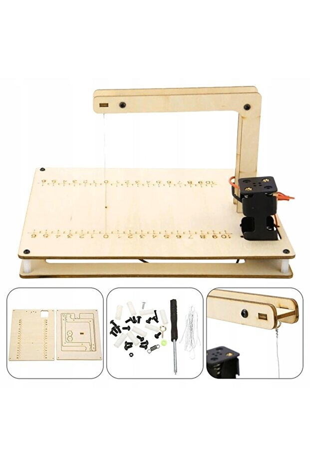 Machine for cutting polystyrene and foam, with heated wire, battery powered - 12