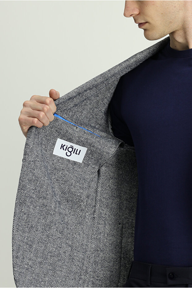 سترة متعرجة - 6