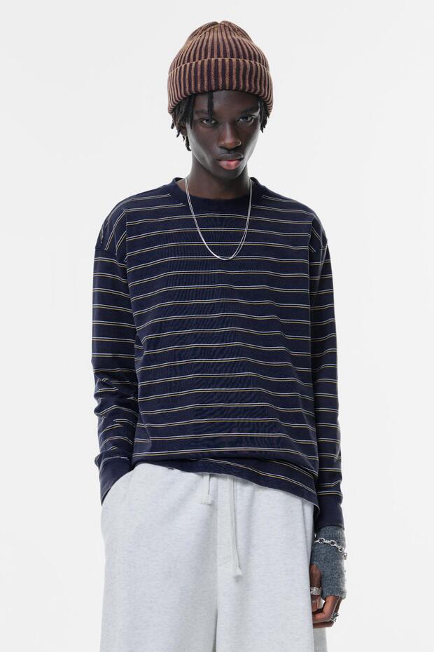 STWD çizgili t-shirt - 3
