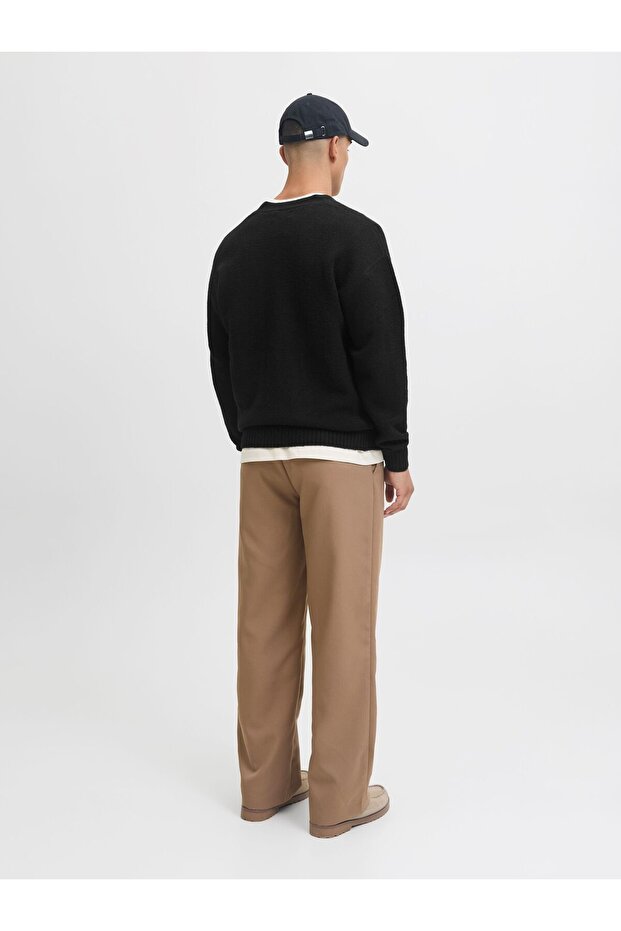 Strickjacke Einfarbig Strickjacke - 3