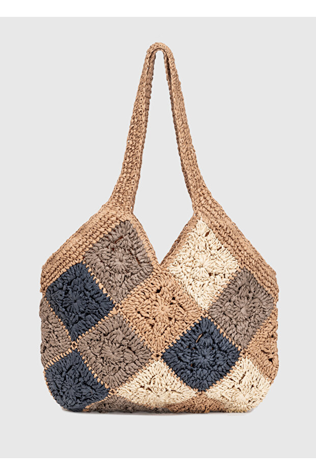 LACİ Hasır Omuz Çantası - 1