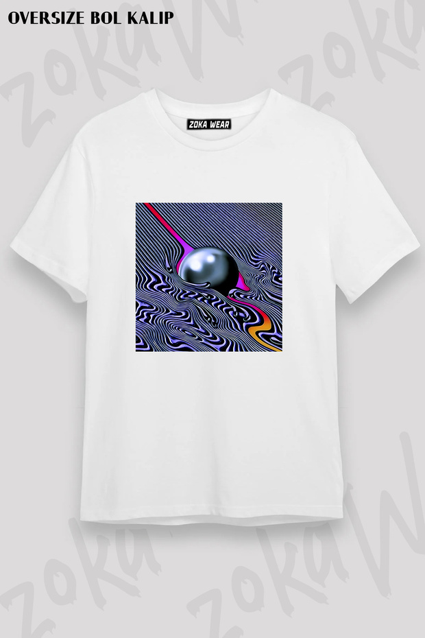 Unisex Oversize Fit Tame Impala Design Printed Tshirt