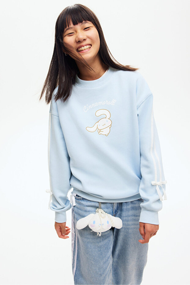 Baskı Motifli Oversize Sweatshirt - 2