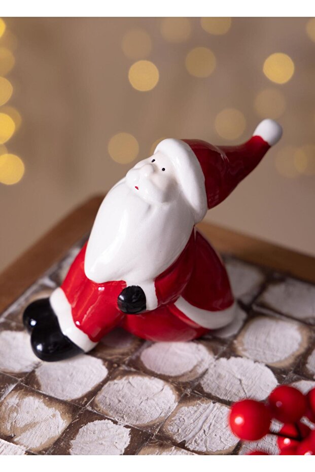 Dekoratif Yılbaşı Süsü Şanş Cücesi 15x4x14cm - 3