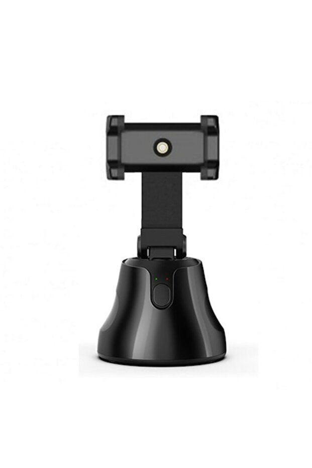 Intelligent Rotating Phone Stand, 360° rotation, face detection, for vlogging, streaming, black - 1