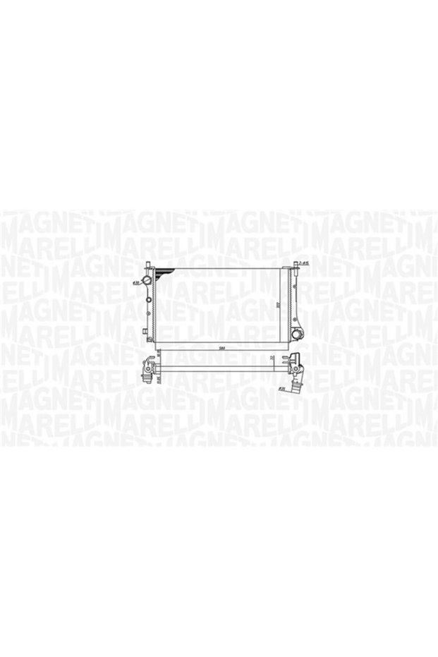 Radiator, Fiat Panda 2,