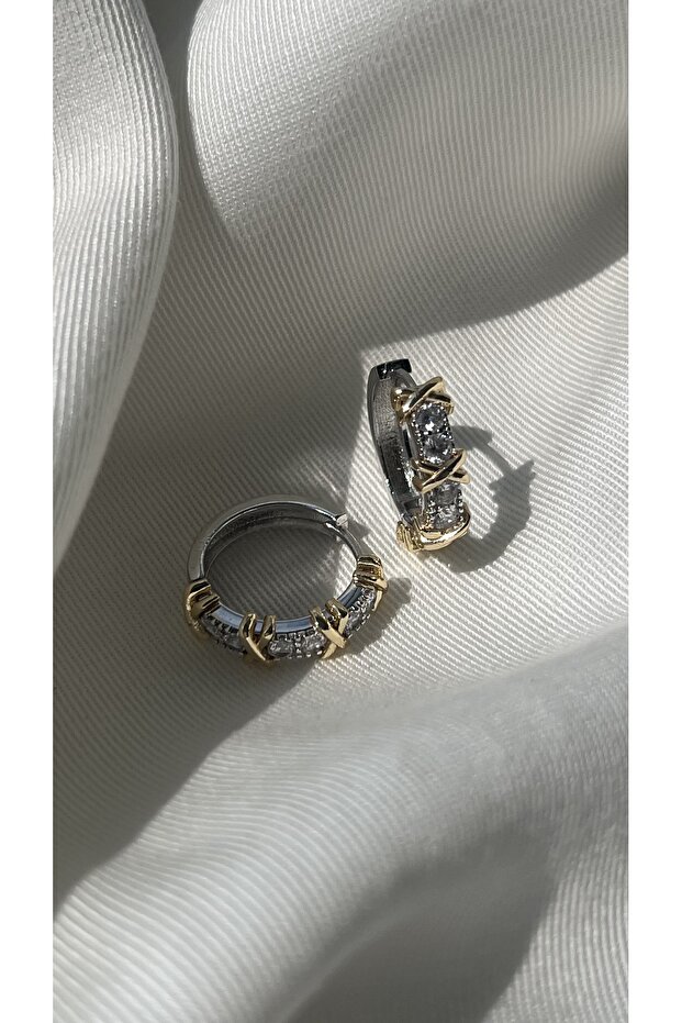 Çelik Tiff X Küpe - 2