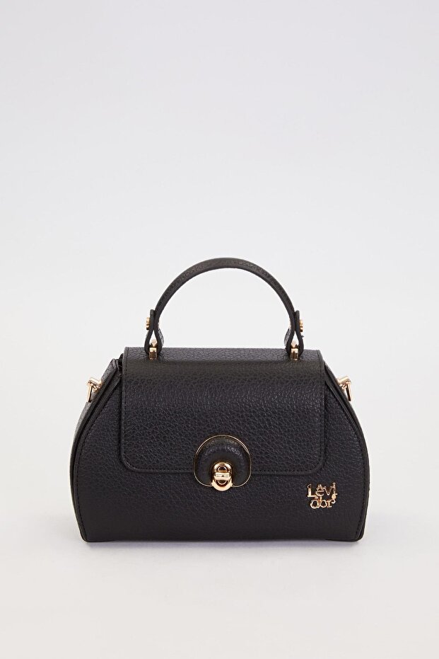 Siyah Kutu Formlu El Çantası - 1