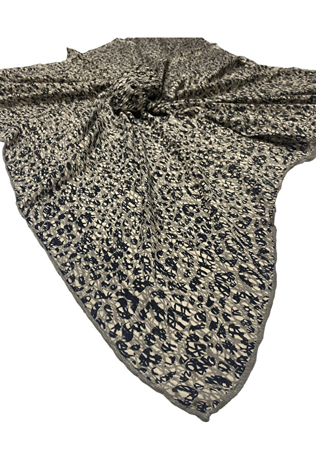 وشاح فيسكوز منقوش بنقشة الفهد - 3