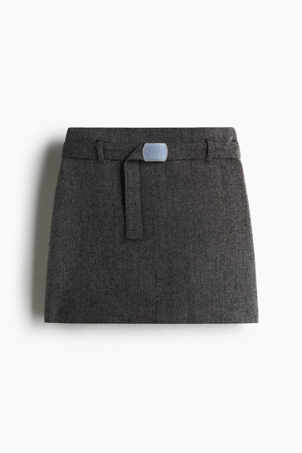 Kemerli Mini Etek - 4