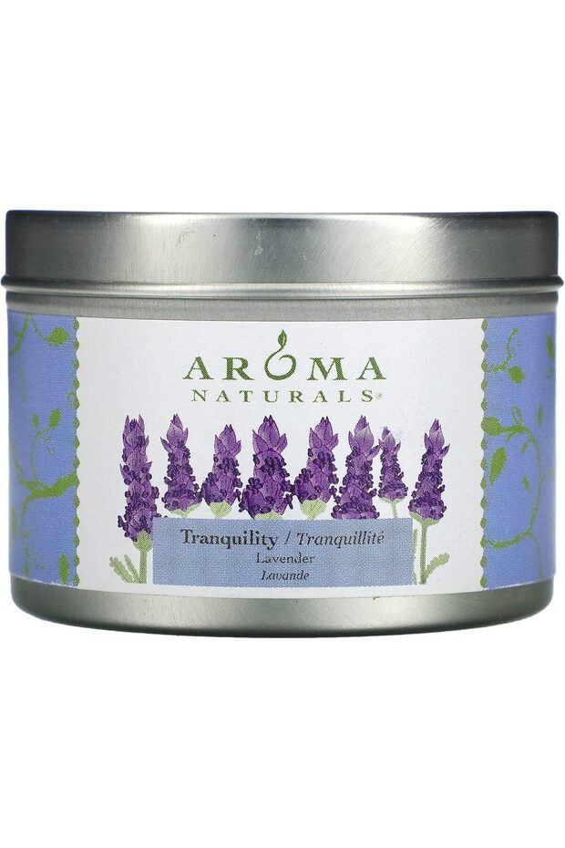 Naturals, Soy VegePure, Tranquility, Travel Candle, Lavender, 2.8 oz (79.38 g)