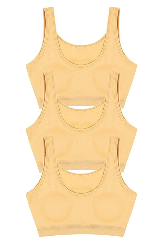 Bustier Bra 3-Piece Thick Strap Padded - 1