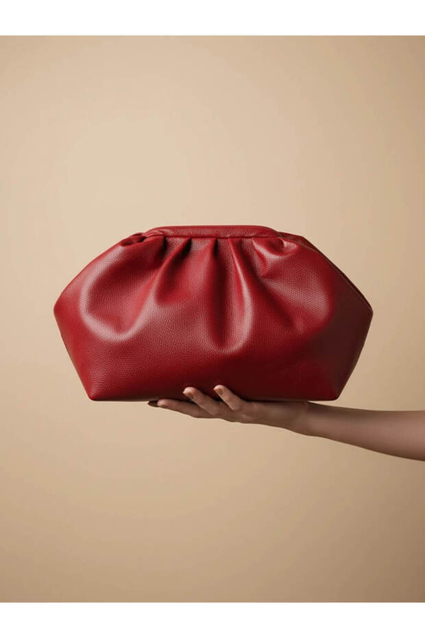 Luxury Genuine Leather Cloud Bag - Women's Hand and Shoulder Bag
