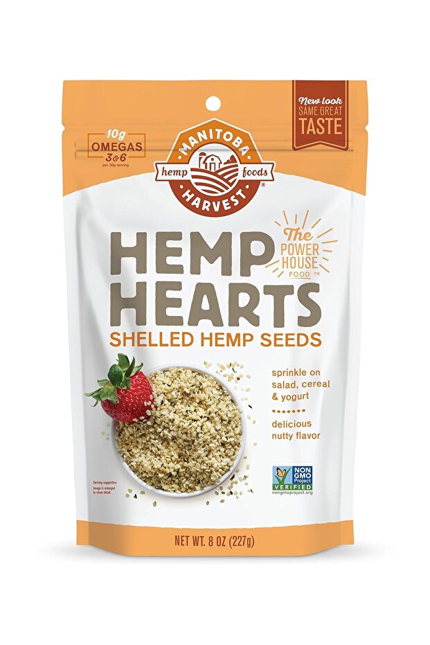 Hemp Seeds 10g Plant Based Protein, 12g Omega 3 & 6 per Serving, Non-GMO, Vegan, Keto, Paleo, Gluten