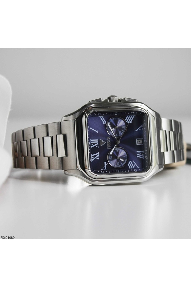 Fs601089 Steel Band Men's Wristwatch