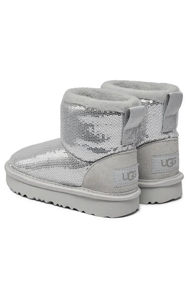 Classic Mini Mirror Ball Çocuk Botu – Gümüş - 5