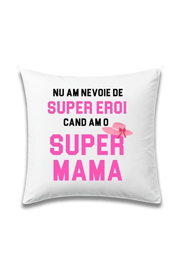 Set 2 personalized pillows for Parents with message:"I don't need superheroes when I have a super da - 2