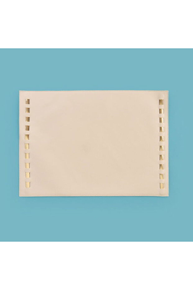 Kitchen Deri Amerikan Servis - Bej - 32x44 cm - 1