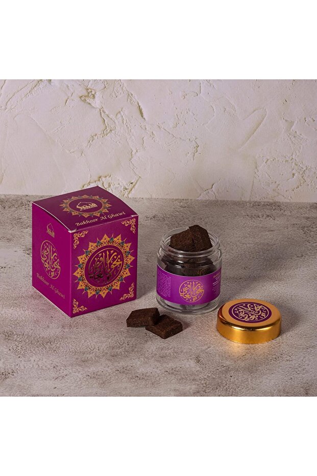 AL GHAWI BAKHOOR JAR - PURPLE - 40 Grams
