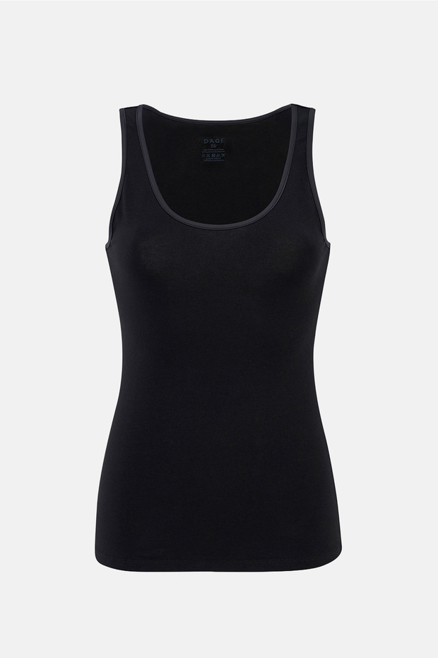 Siyah Kalın Askılı Atlet 2'li - 2