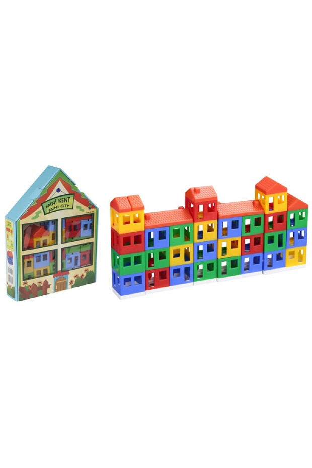 Set constructie cu 40piese Mini City - 4
