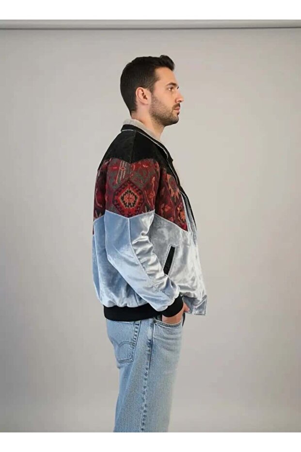 (7537) سترة خاصة بنمط عتيق متوافقة مع المقاسات الكبيرة/الكبيرة جدًا - 2