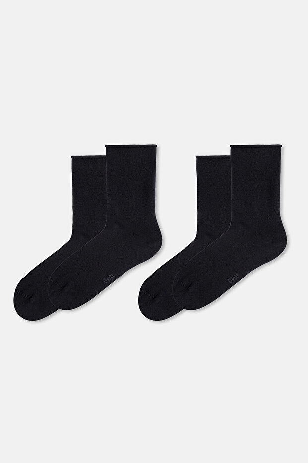 KADIN 2'li MODAL BASIC ÇORAP - 1