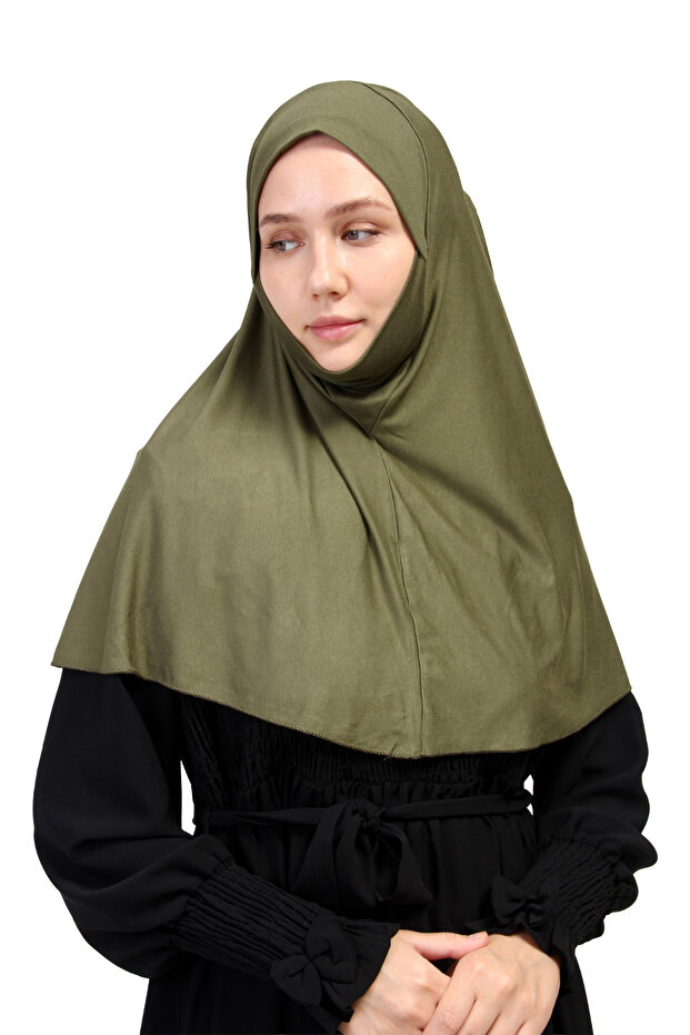 Practical Scarf with Veil - Ready-To-Wear Turban Without Veil – Soufflé Model, Non-Slip and Anti-Sweat