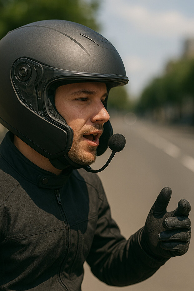 👍😊 Sünger Delisi Mikrofon Süngeri 1 Adet – Rüzgar ve Gürültü Önleyici – Interkom, Kask ve - 1