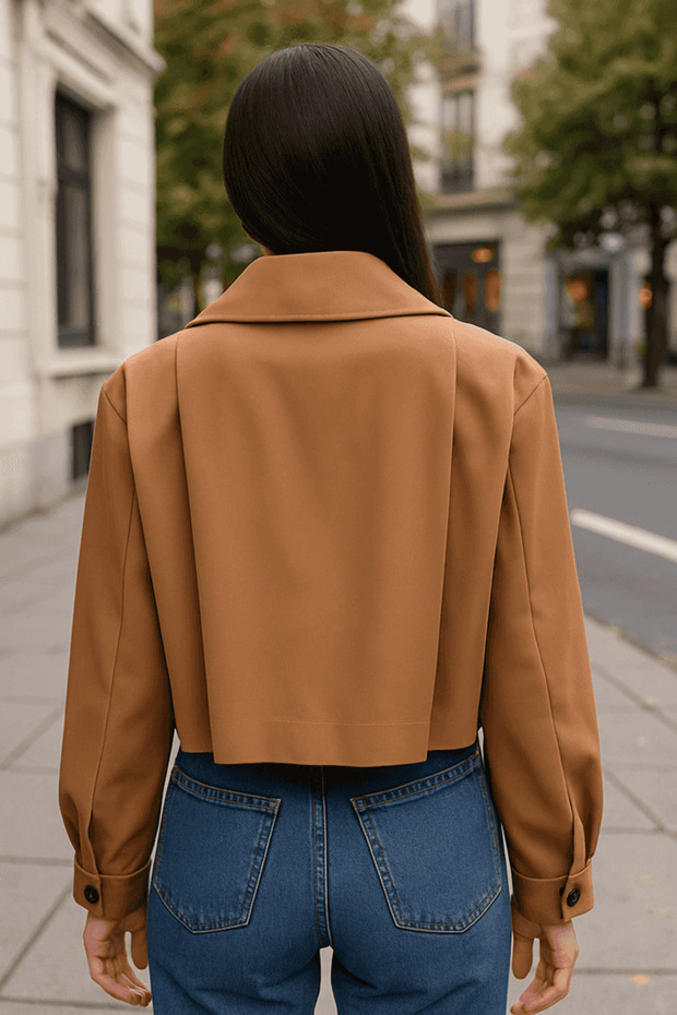 PİLE DETAYLI TRENC - 2