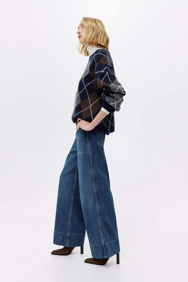 Wide High Jeans - 4