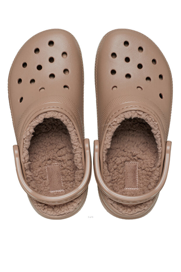 Classic Lined Clog Ev Terliği Kışlık - 3