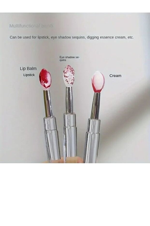 فرشاة الشفاه المحمولة المصنوعة من السيليكون الناعمة - 3